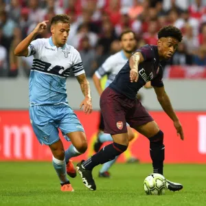 Reiss Nelson vs Alessandro Murgia: Clash in Stockholm - Arsenal vs SS Lazio Pre-Season Friendly Reiss Nelson vs Alessandro Murgia: Clash in Stockholm - Arsenal vs SS Lazio Pre-Season Friendly