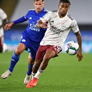 Reiss Nelson vs Marc Albrighton: Battle at The King Power Stadium - Leicester City vs Arsenal Carabao Cup Clash