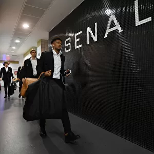 Reiss Nelson's Pre-Match Focus: Arsenal Changing Room Before Arsenal vs Manchester United (2019-20)
