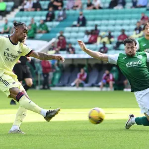 Reiss Nelson's Standout Performance: Arsenal's Pre-Season Victory over Hibernian