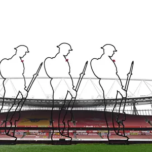 Remembrance Day at Empty Emirates: Arsenal vs. Aston Villa, Premier League 2020-21
