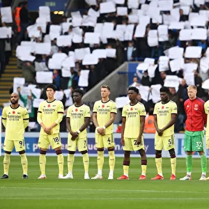 Remembrance Day Tribute: Leicester City vs. Arsenal, Premier League 2021-22