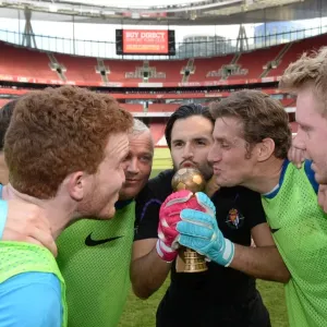 Retail Football Tournament 2014 at Emirates Stadium