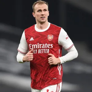 Rob Holding in Action: Arsenal vs. Tottenham at Sold-Out Tottenham Hotspur Stadium (2020-21 Premier League) Rob Holding in Action: Arsenal vs. Tottenham at Sold-Out Tottenham Hotspur Stadium (2020-21 Premier League)