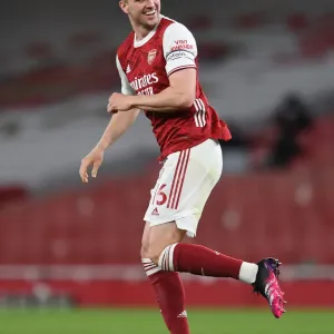 Rob Holding in Action: Arsenal vs. Everton, Premier League 2020-21
