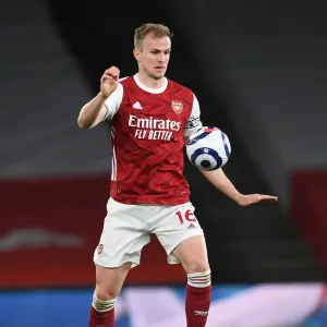 Rob Holding in Action: Arsenal vs. Everton, Premier League 2020-21