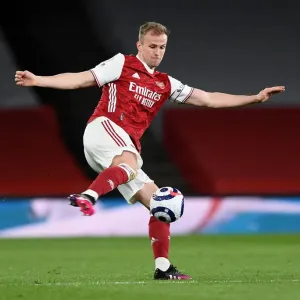 Rob Holding in Action: Arsenal vs. Everton, Premier League 2020-21