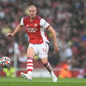 Rob Holding in Action: Arsenal vs Chelsea, Premier League 2021-22