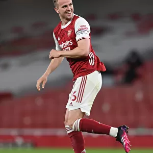 Rob Holding in Action: Arsenal vs. Everton, Premier League 2020-21