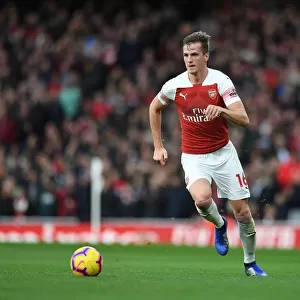 Rob Holding in Action: Arsenal vs. Tottenham, Premier League 2018-19