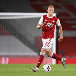Rob Holding in Action: Arsenal vs. West Ham United (2020-21 Premier League)