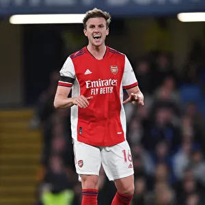 Rob Holding in Action: Chelsea vs. Arsenal, Premier League 2021-22