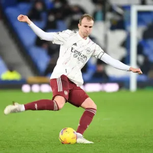 Rob Holding in Action: Everton vs Arsenal, Premier League 2020-21