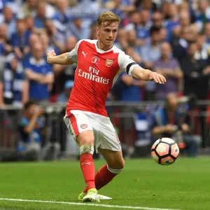 Rob Holding (Arsenal). Arsenal 2: 1 Chelsea. FA Cup Final. Wembley Stadium, 27 / 5 / 17 Rob Holding (Arsenal). Arsenal 2: 1 Chelsea. FA Cup Final. Wembley Stadium, 27 / 5 / 17