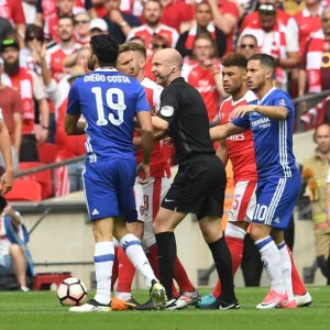 Rob Holding (Arsenal) Diego Costa (Chelsea)