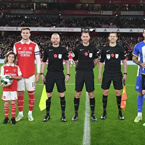 Rob Holding and Lewis Dunk Lead Out Arsenal and Brighton in Carabao Cup Clash at Emirates Stadium