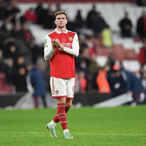 Rob Holding's Emotional Celebration: Arsenal's Carabao Cup Victory Over Brighton & Hove Albion