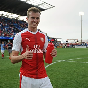 Rob Holding's Emotional Moment after Arsenal's Victory against MLS All-Stars (2016)
