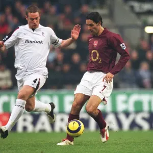 Robert Pires (Arsenal) Kevin Nolan (Bolton). Bolton Wanderers 2: 0 Arsenal