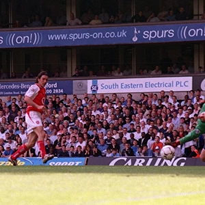 Robert Pires scores Arsenals 2nd goal. Tottenham Hotspur v Arsenal