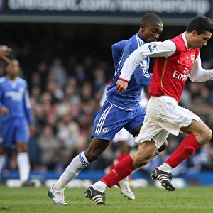 Robin van Perise (Arsenal) Salomon Kalou (Chelsea)
