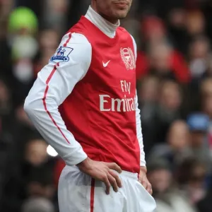 Robin van Persie: In Action for Arsenal Against Blackburn Rovers, Premier League 2011-12