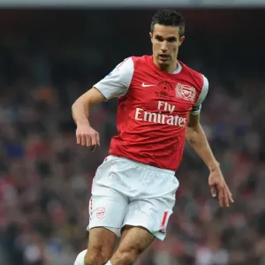 Robin van Persie in Action: Arsenal vs. West Bromwich Albion, 2011-12 Premier League