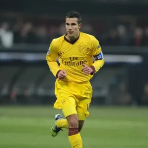 Robin van Persie in Action: Arsenal vs AC Milan, UEFA Champions League 2011-12 Robin van Persie in Action: Arsenal vs AC Milan, UEFA Champions League 2011-12