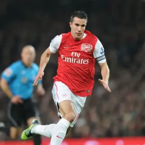 Robin van Persie in Action: Arsenal vs Newcastle United, Premier League 2011-12 Robin van Persie in Action: Arsenal vs Newcastle United, Premier League 2011-12