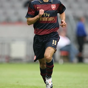 Robin van Persie in Action: Arsenal's 2-1 Win over Lazio at Amsterdam ArenA (2007)