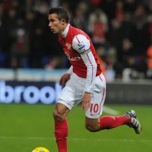 Robin van Persie in Action: Bolton Wanderers vs. Arsenal, Premier League 2011-12 Robin van Persie in Action: Bolton Wanderers vs. Arsenal, Premier League 2011-12