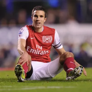Robin van Persie in Action: Everton vs. Arsenal, Premier League 2011-12