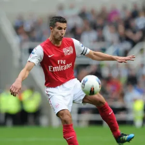 Robin van Persie in Action: Newcastle United vs. Arsenal, Premier League 2011-12 Robin van Persie in Action: Newcastle United vs. Arsenal, Premier League 2011-12