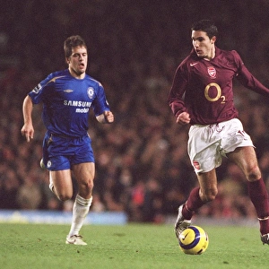 Robin van Persie (Arensal) Joe Cole (Chelsea). Arsenal 0: 2 Chelsea