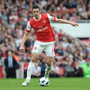 Robin van Persie (Arsenal). Arsenal 0: 0 Blackburn Rovers. Barclays Premier League