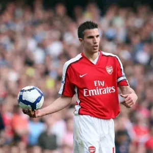 Robin van Persie (Arsenal). Arsenal 0: 0 Manchester City. Barclays Premier League