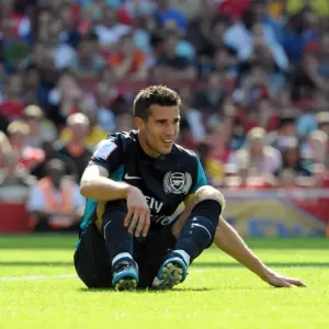 Robin van Persie (Arsenal). Arsenal 2: 2 Boca Juniors. Emirates Cup Day 1 Robin van Persie (Arsenal). Arsenal 2: 2 Boca Juniors. Emirates Cup Day 1