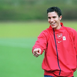 Robin van Persie (Arsenal). Arsenal Training Session