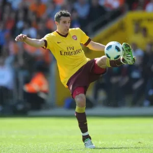 Robin van Persie (Arsenal). Blackpool 1: 3 Arsenal, Barclays Premier League