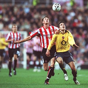 Robin van Persie (Arsenal) Danny Collins (Sunderland). Sunderland 0: 3 Arsenal