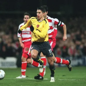 Robin van Persie (Arsenal). Doncaster Rovers 2: 2 Arsenal