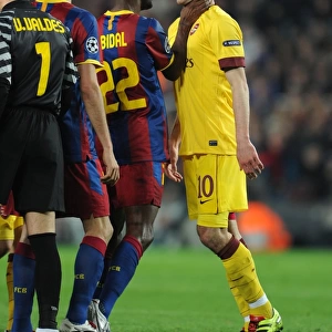 Matches 2010-11 Photographic Print Collection: Barcelona v Arsenal 2010-11