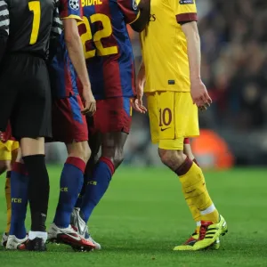 Robin van Persie (Arsenal) Eric Abidal (Barcelona). Barcelona 3: 1 Arsenal