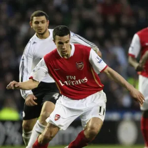 Robin van Persie (Arsenal) Hossam Ghaly (Derby)