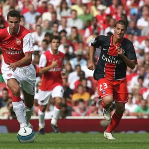 Robin van Persie (Arsenal) Jeremy Clement (PSG)