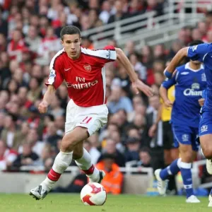Robin van Persie (Arsenal) Marouane Fellaini (Everton)