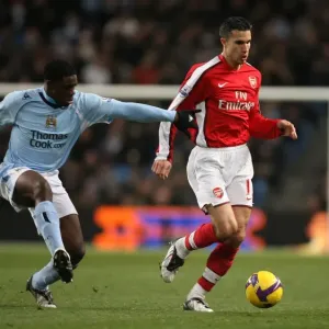 Robin van Persie (Arsenal) Micah Richards (Man City)