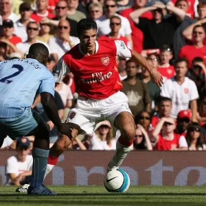 Robin van Persie (Arsenal) Micah Richards (Man City)