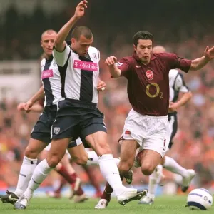 Robin van Persie Print, Arsenal v West Bromwich Albion FA Premiership