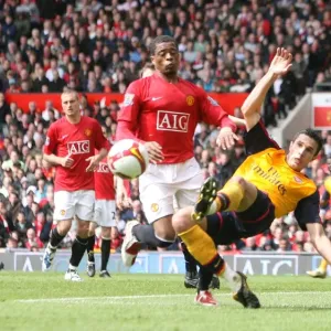 Robin van Persie (Arsenal) Patrice Evra (Man United)